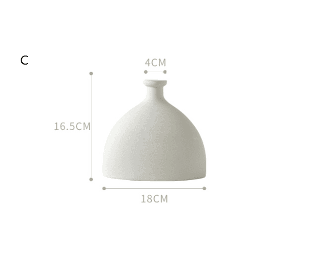Nordic Ceramic Vase, Shape 1