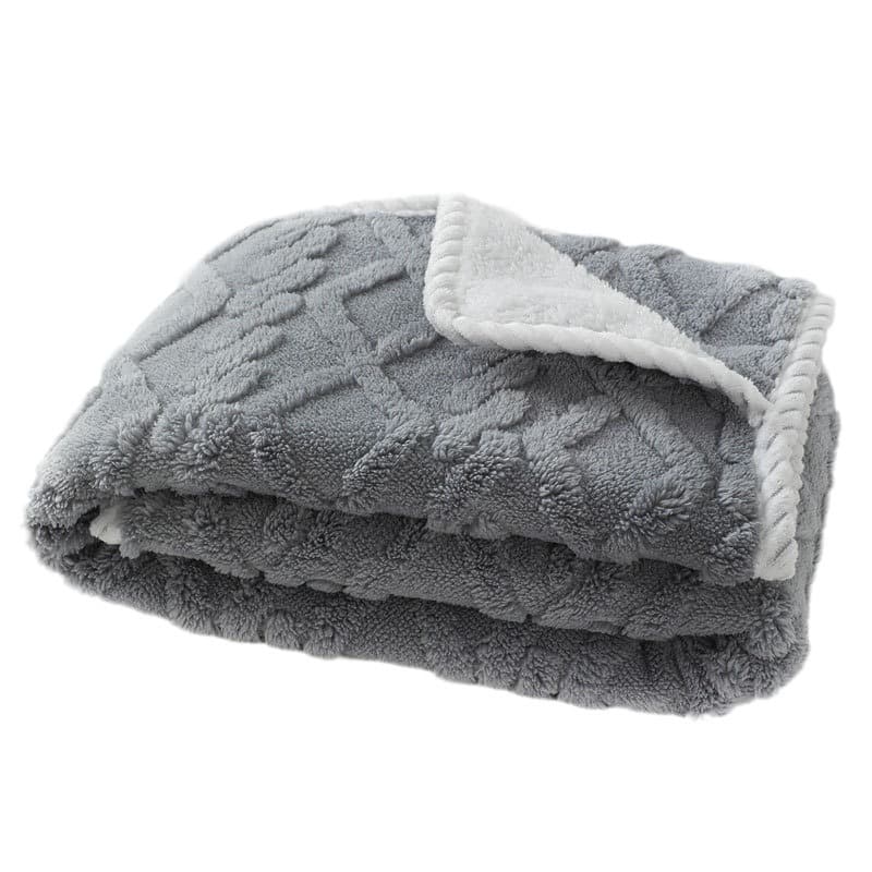 Cosy Paws Blanket, Grey · Small