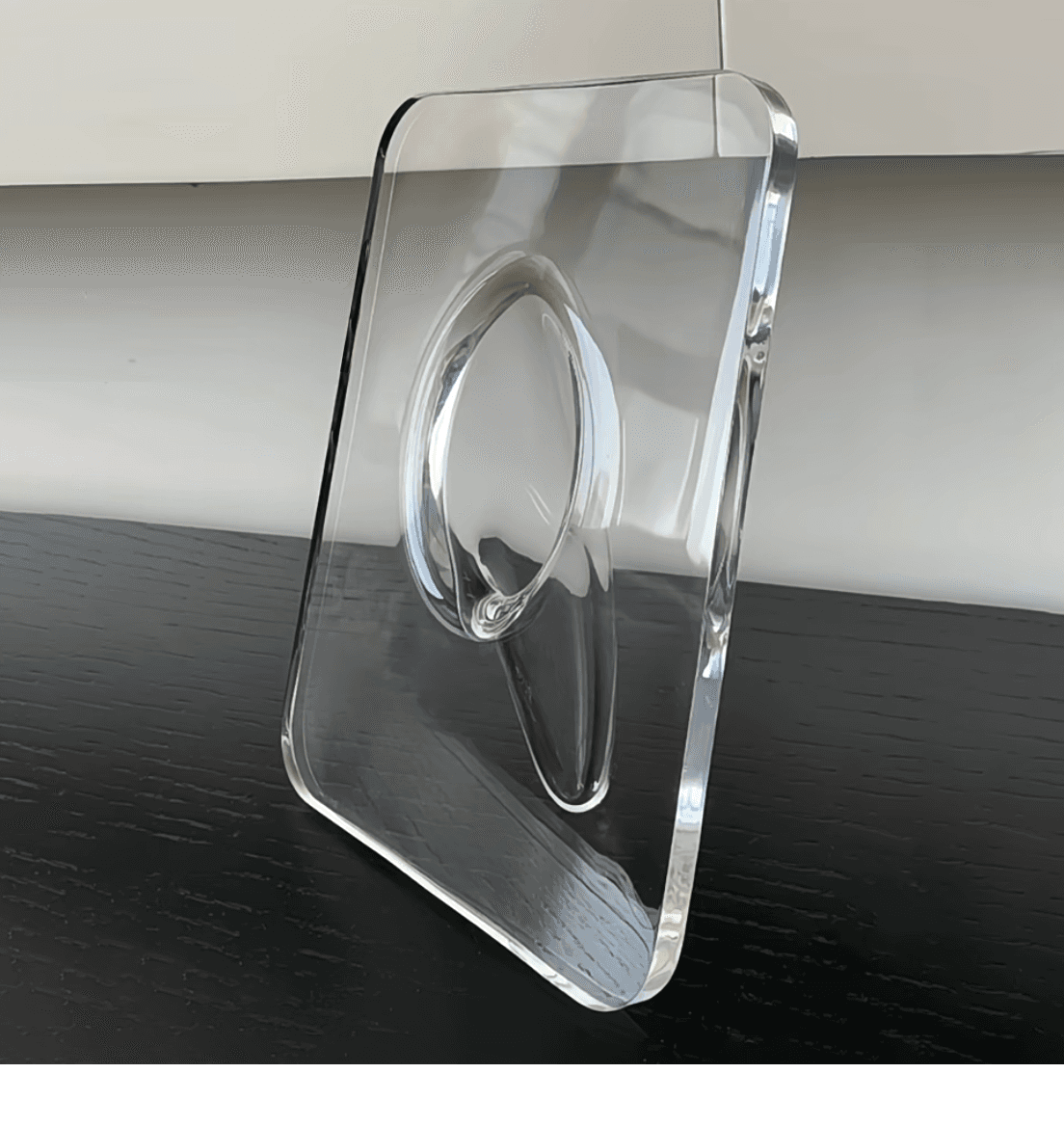 Clear Frame Vase, Clear