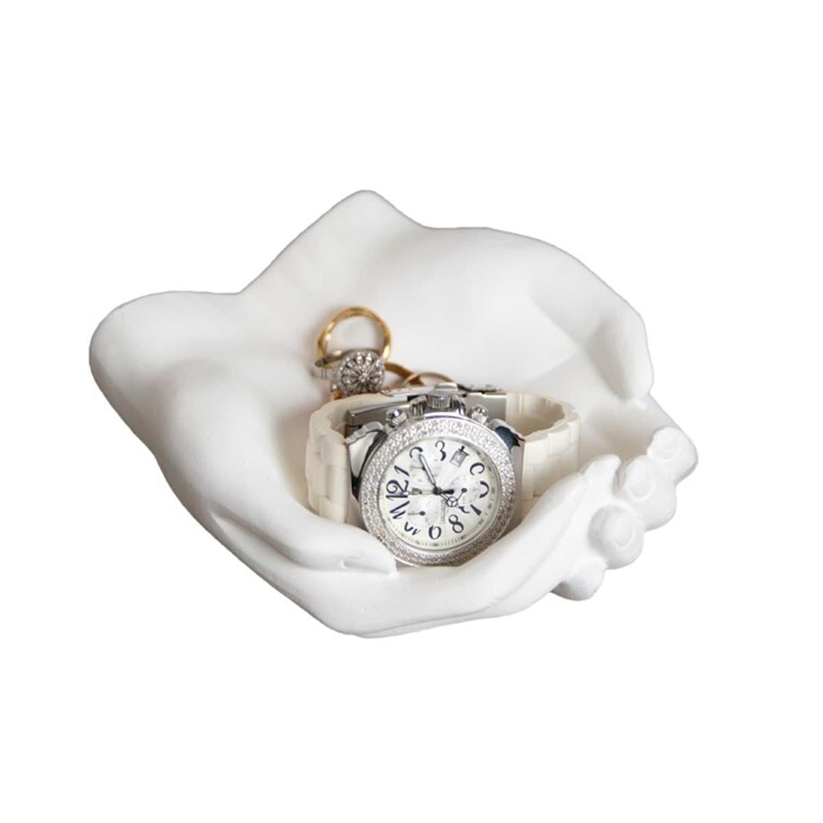 Open Hand Trinket Tray