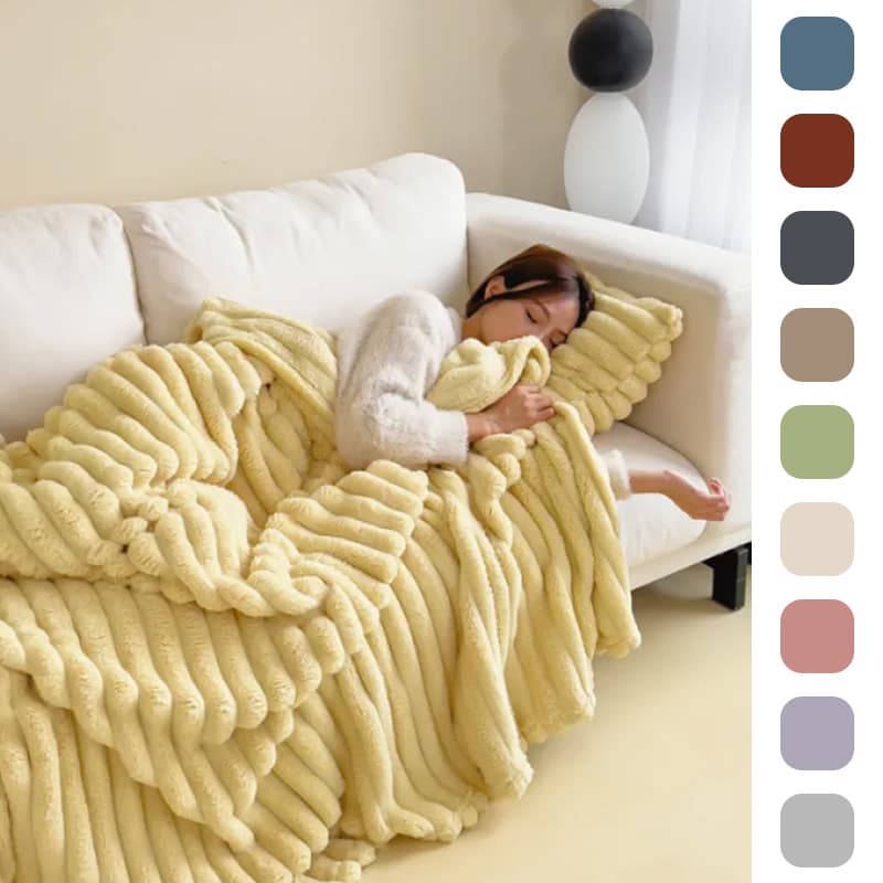 Bubble Velvet Throw